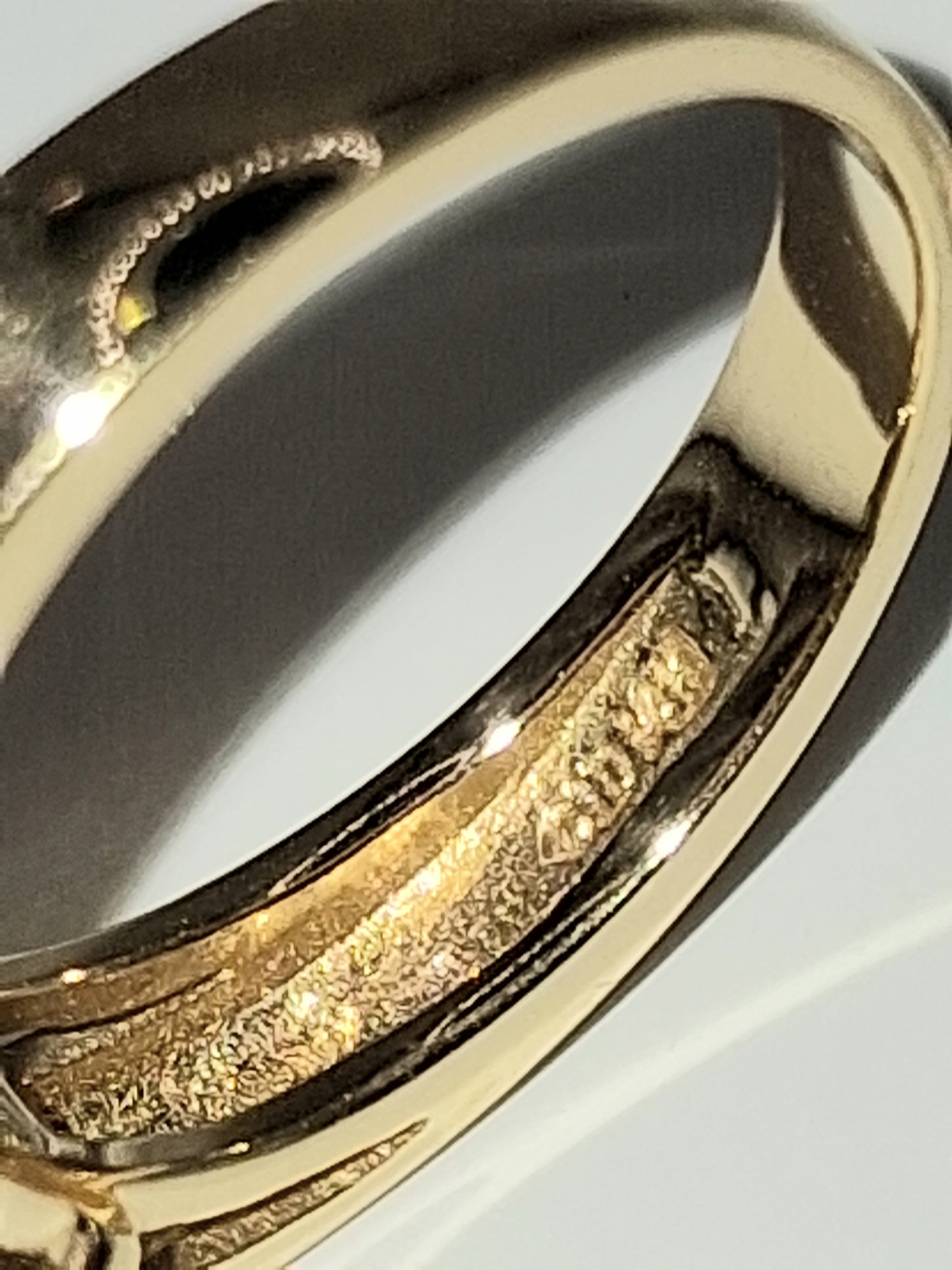 14KT Gold Natural Emerald Ring