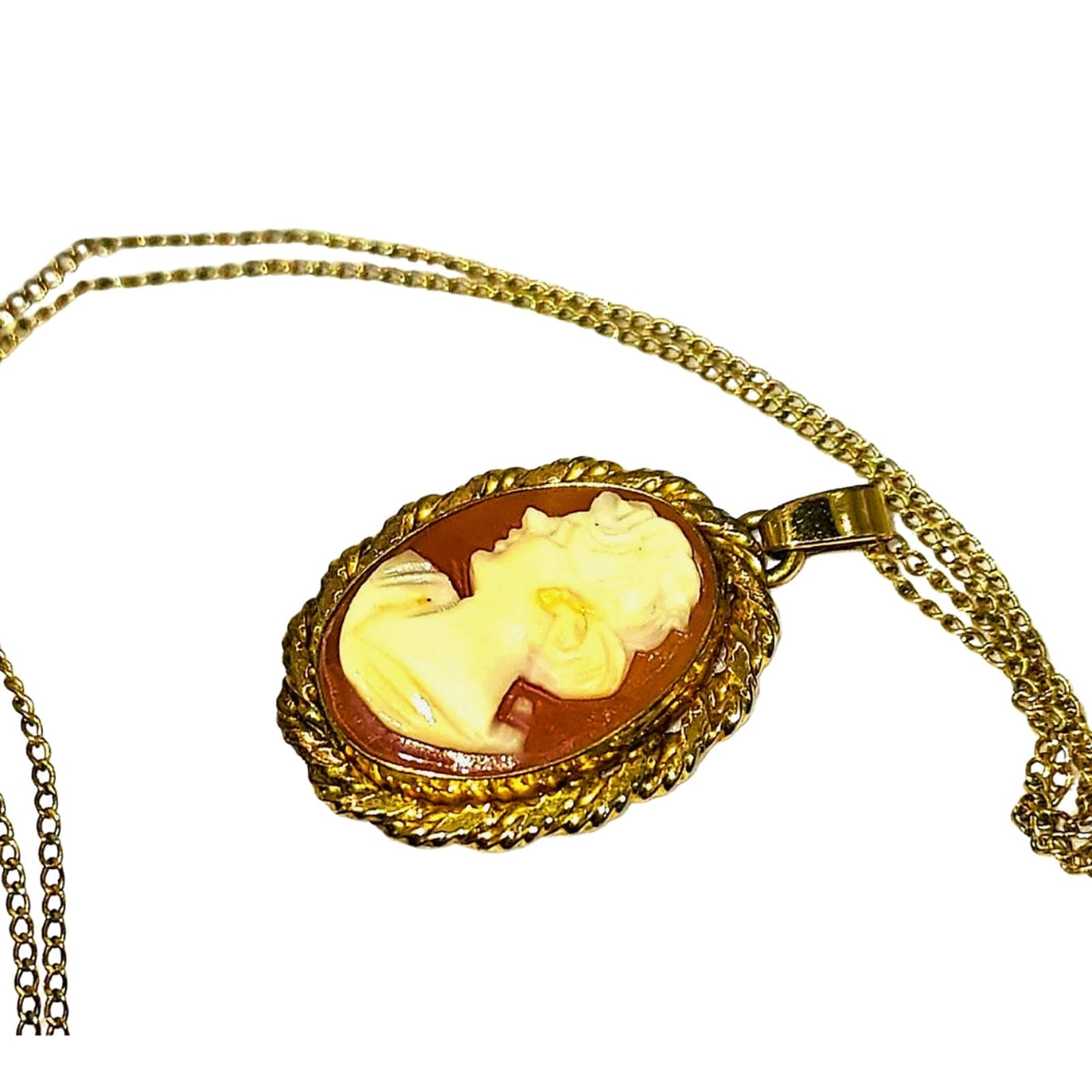 Van Dell Cameo Pendant - Earrings