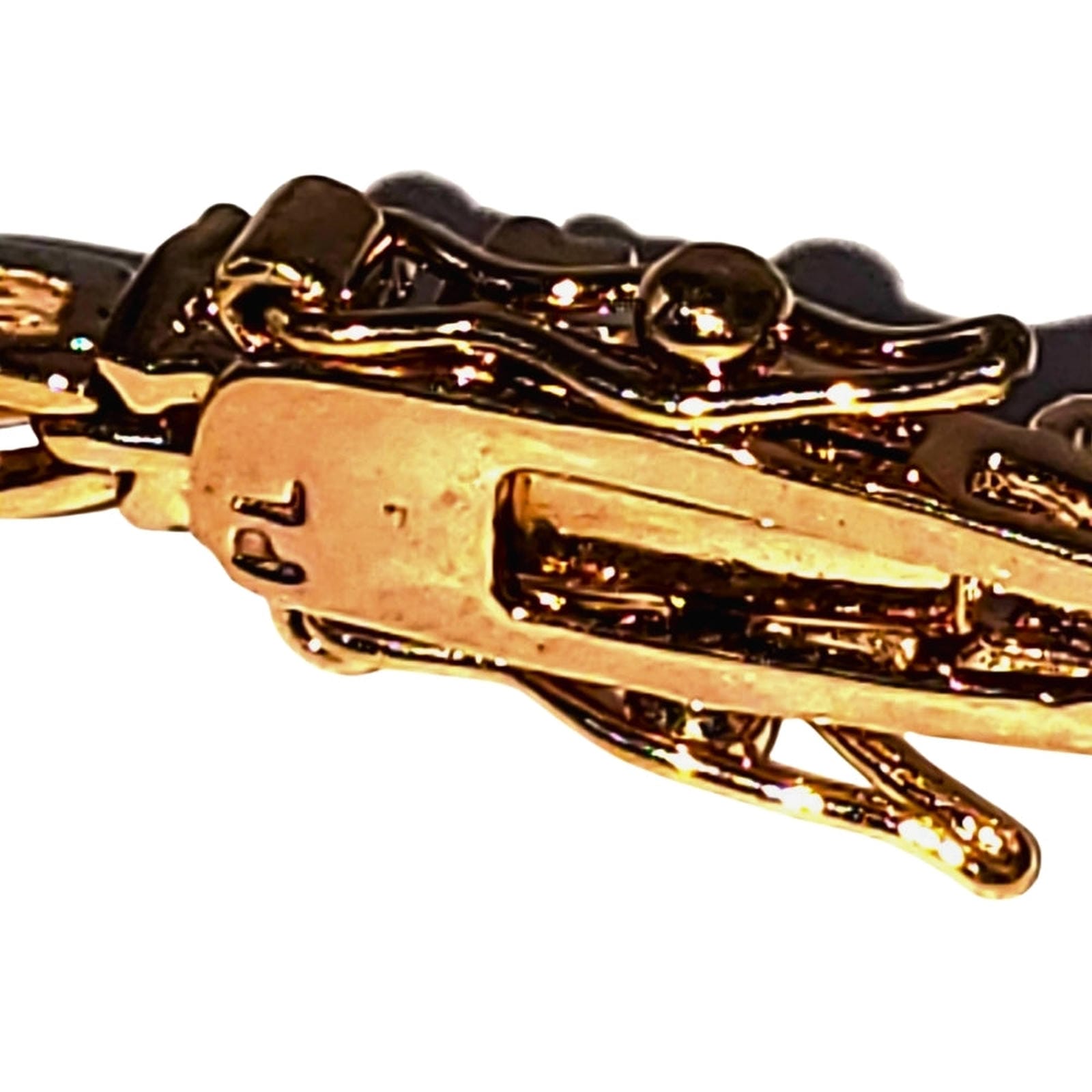 Tennis Bracelet - White and Yellow Gold Plating with Cubic Zirconia