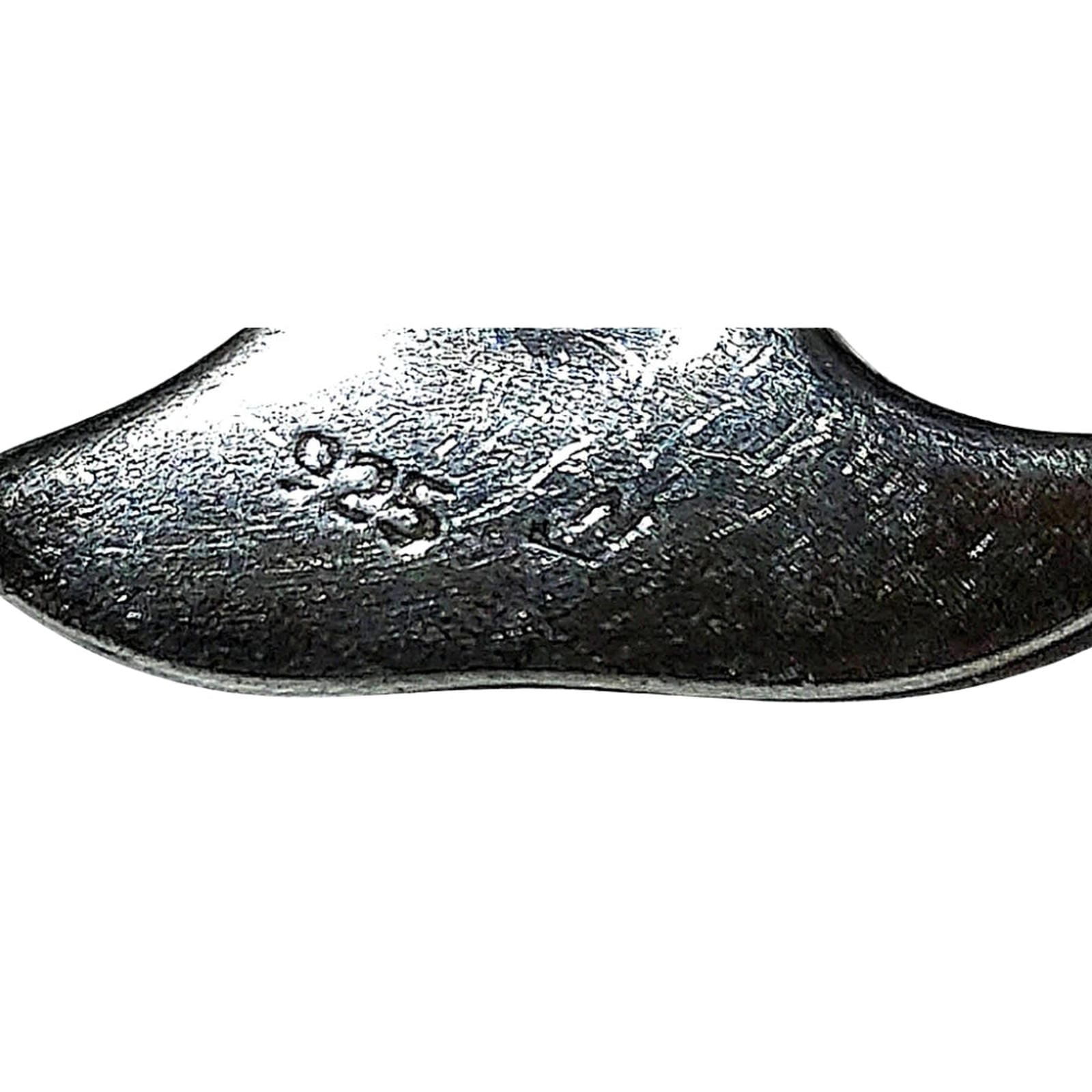 Sterling Dolphin Pin with Lapis, Marcasite & Amber Eye