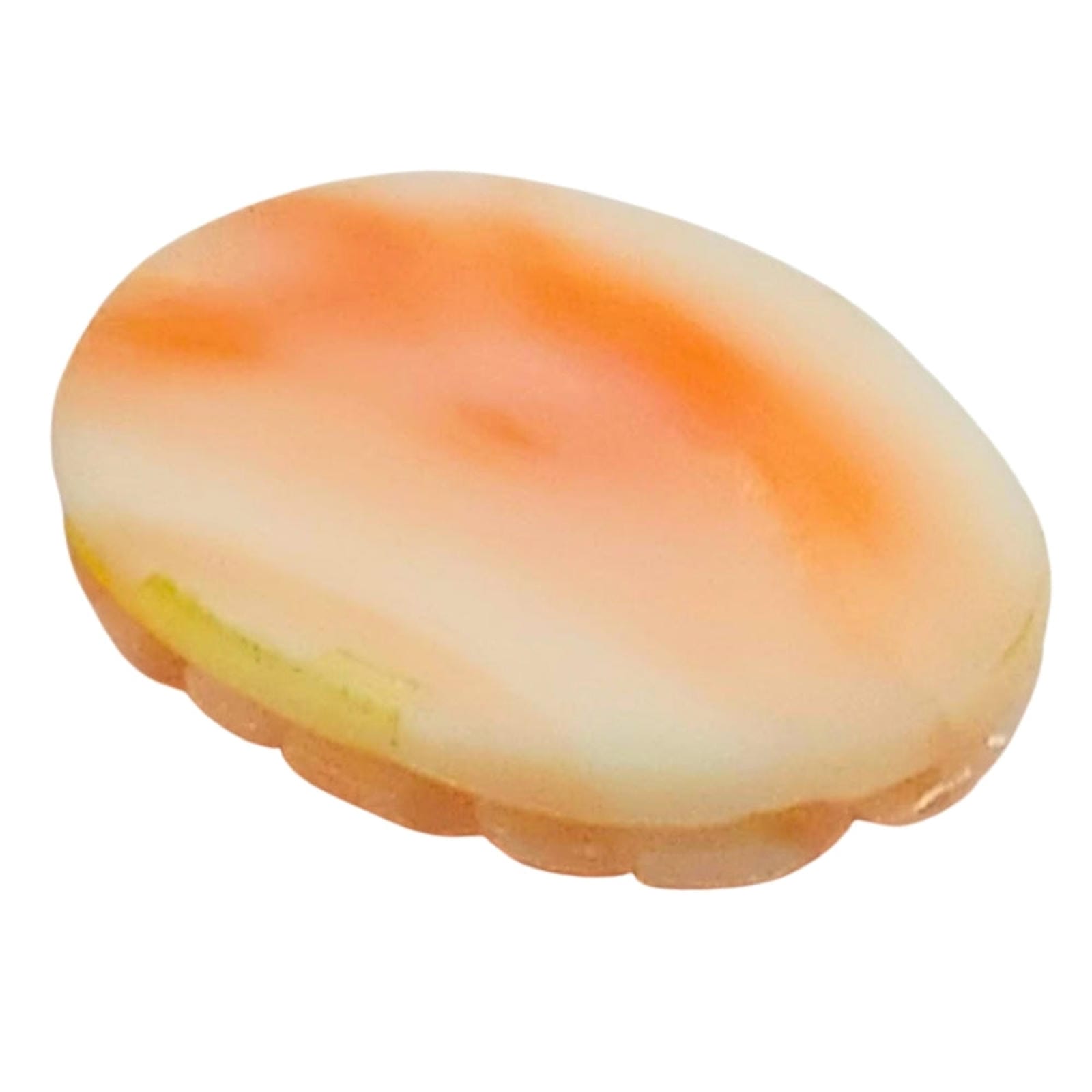 Unset Carved Oval Floral Relief Cameo