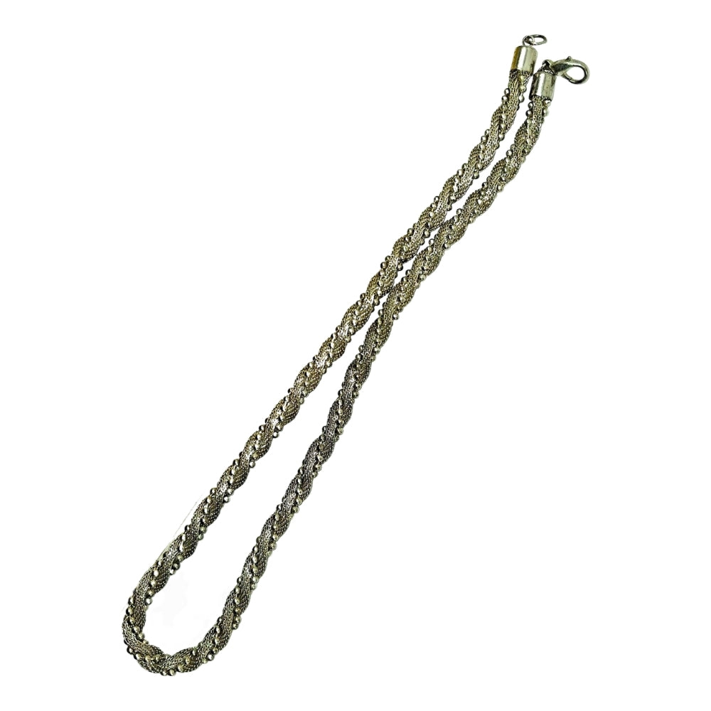 Mignon Faget Sterling Silver Monkey Charm Wire Choker