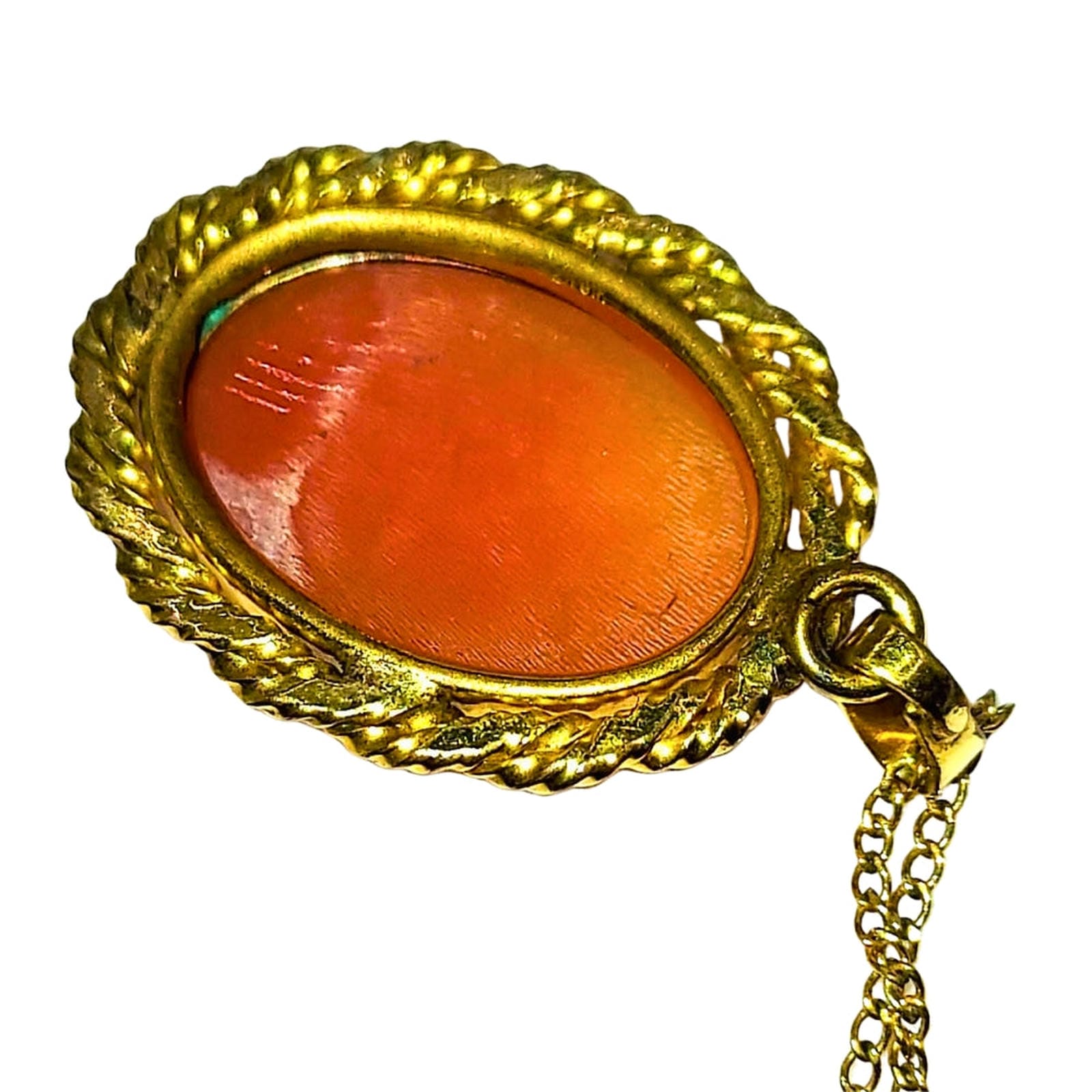 Van Dell Cameo Pendant - Earrings