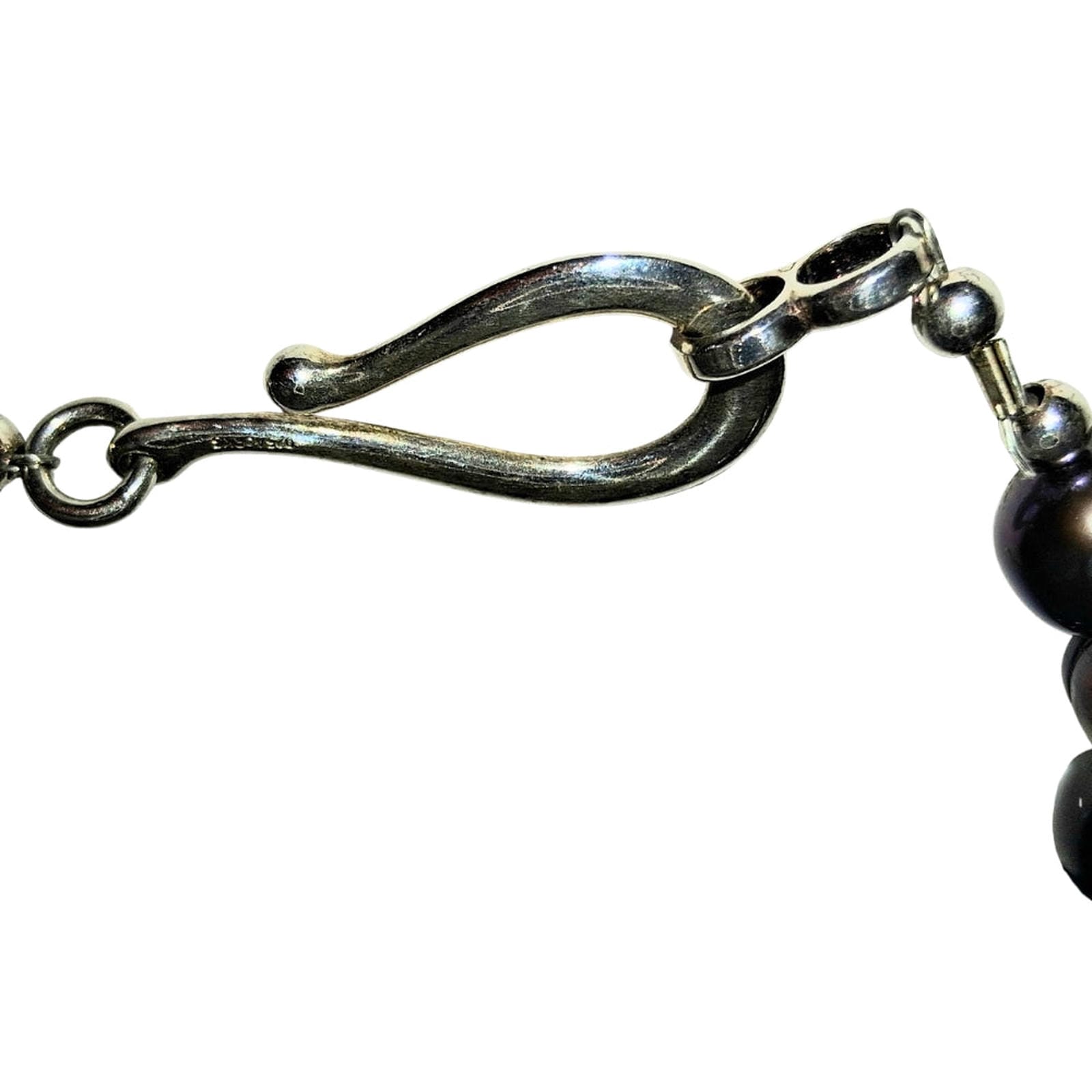 Rainbow Gray Pearl Necklace