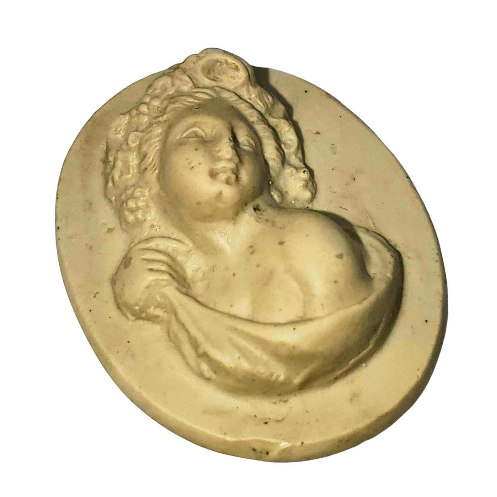 Unmounted Taupe Lava Cameo