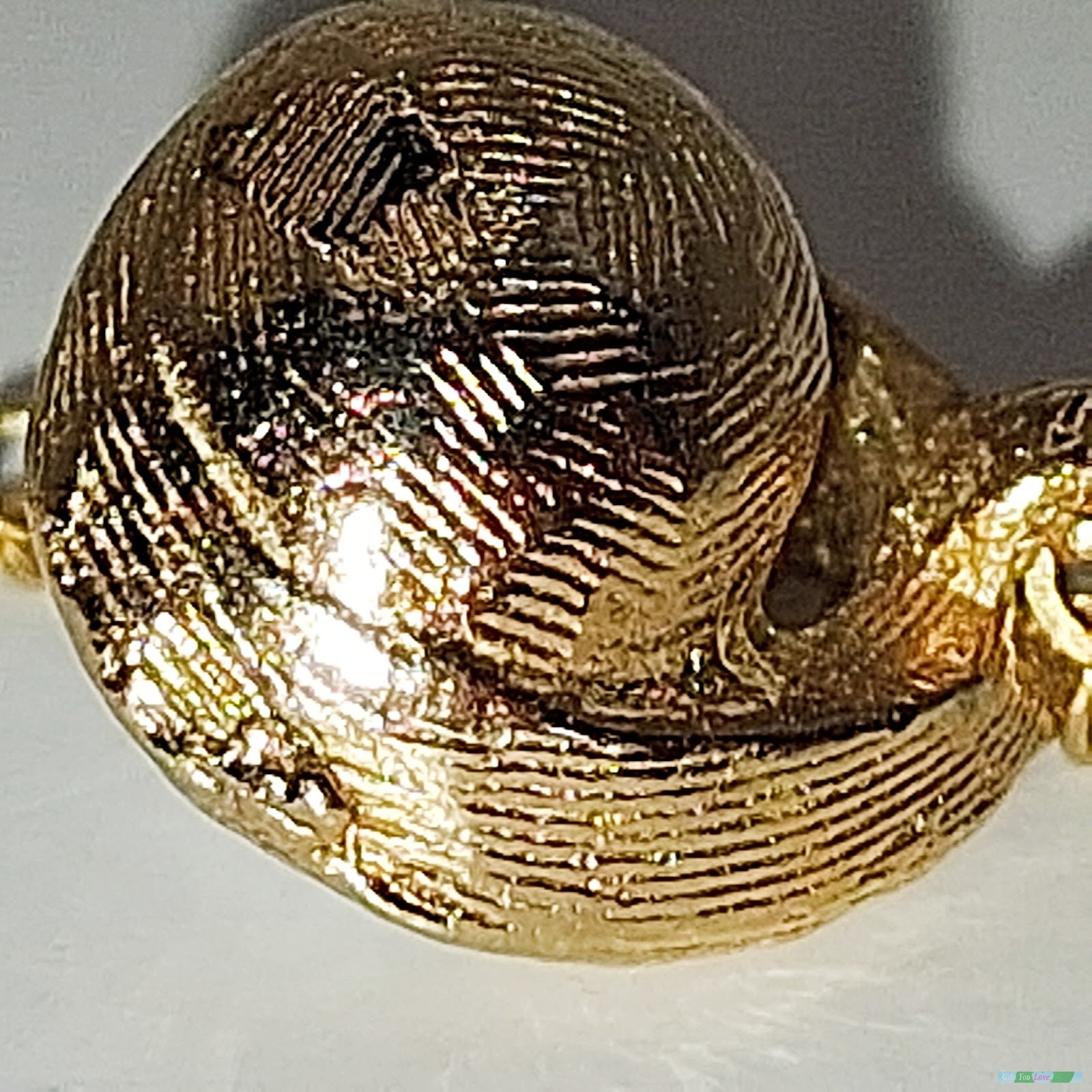 Artisan made 14KT Gold & Wire Necklace with Black Discs Necklace