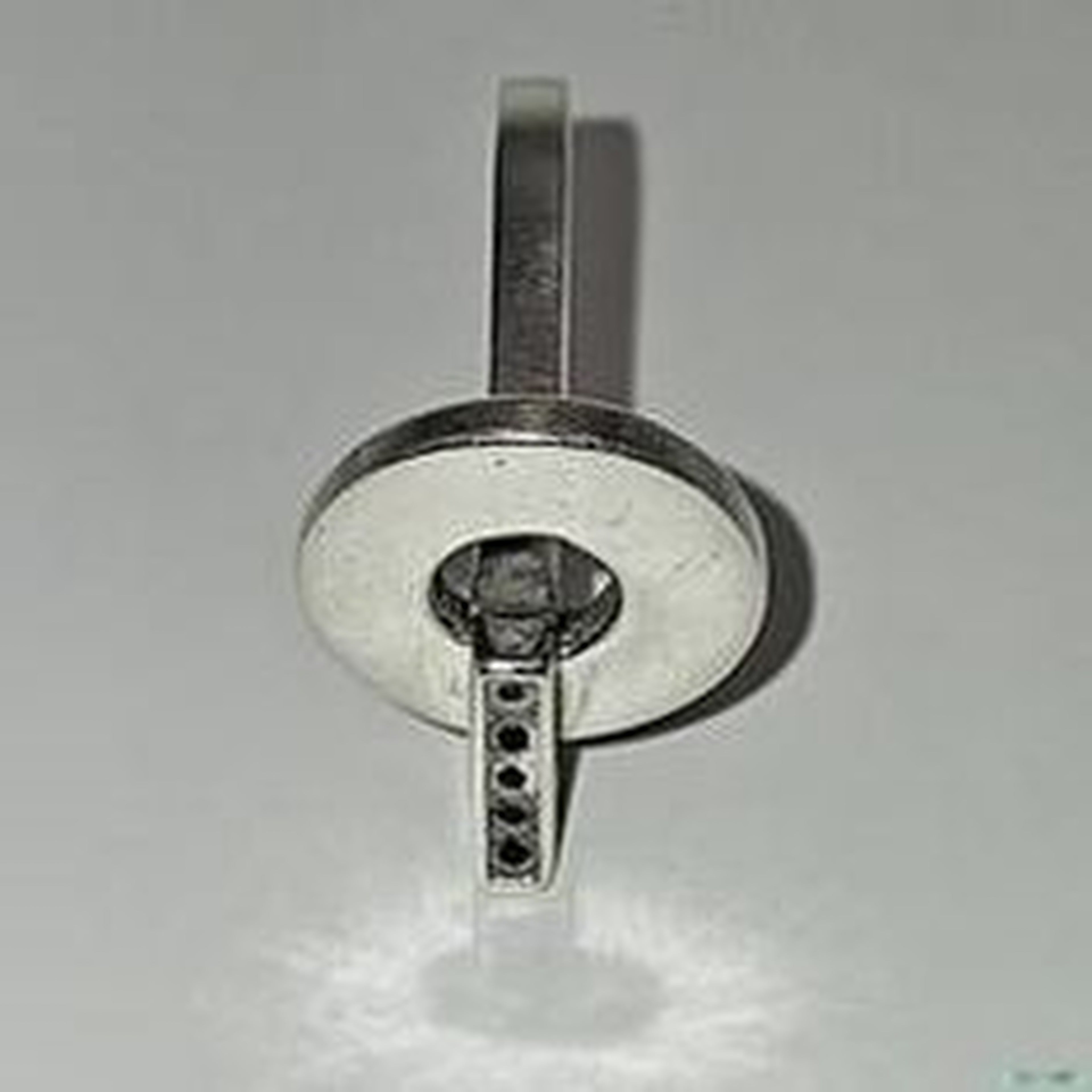 Artisan Sterling Silver Modern Geometric Ring