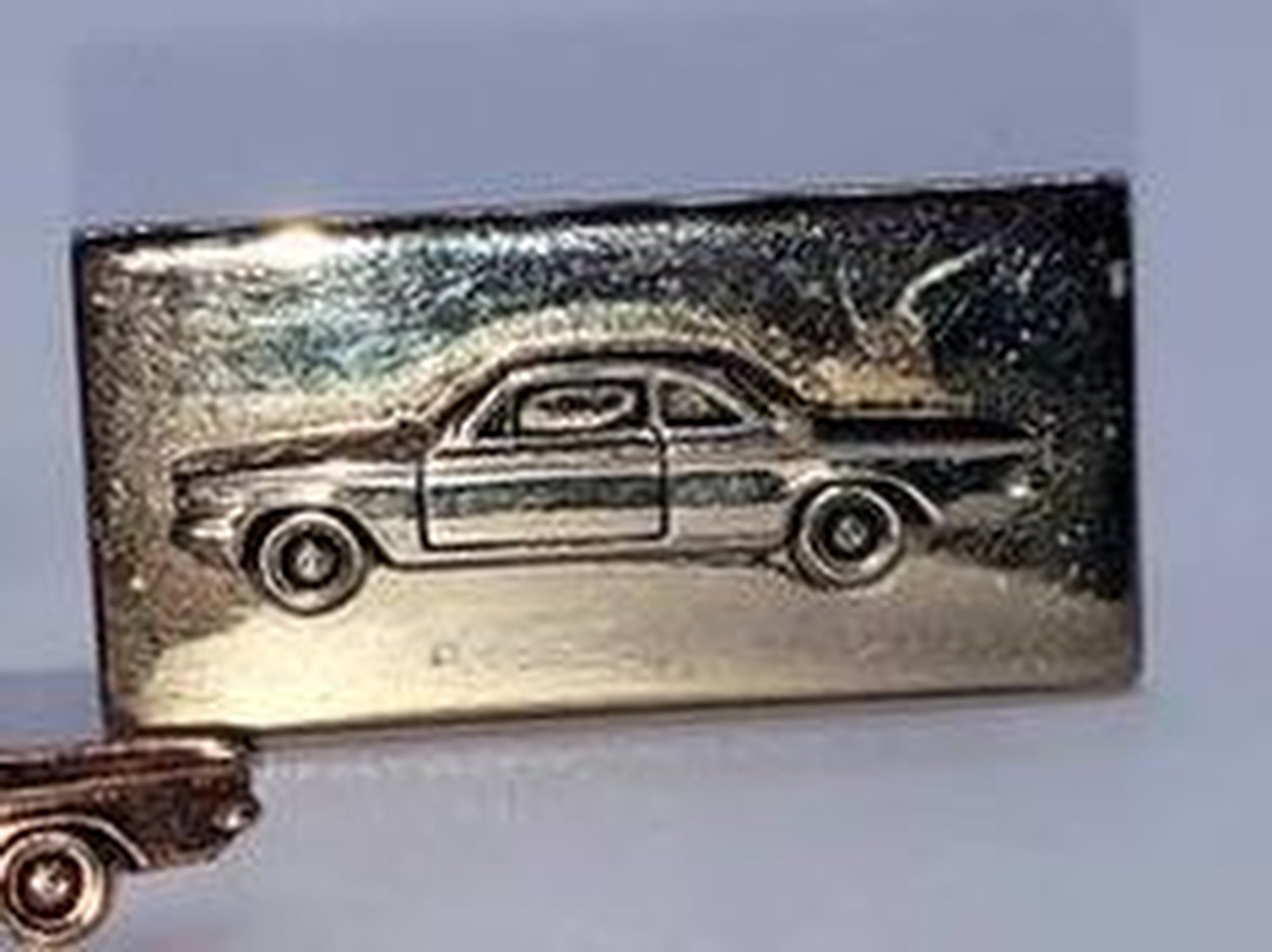 Chevrolet Corvair Mid-Century Cufflinks & Tie Clip, 3 pc. set