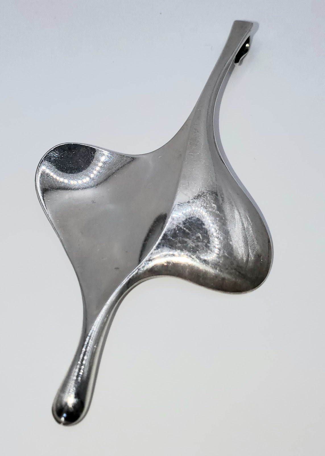 David Andersen Modernist Silver Pendant with Pin Back