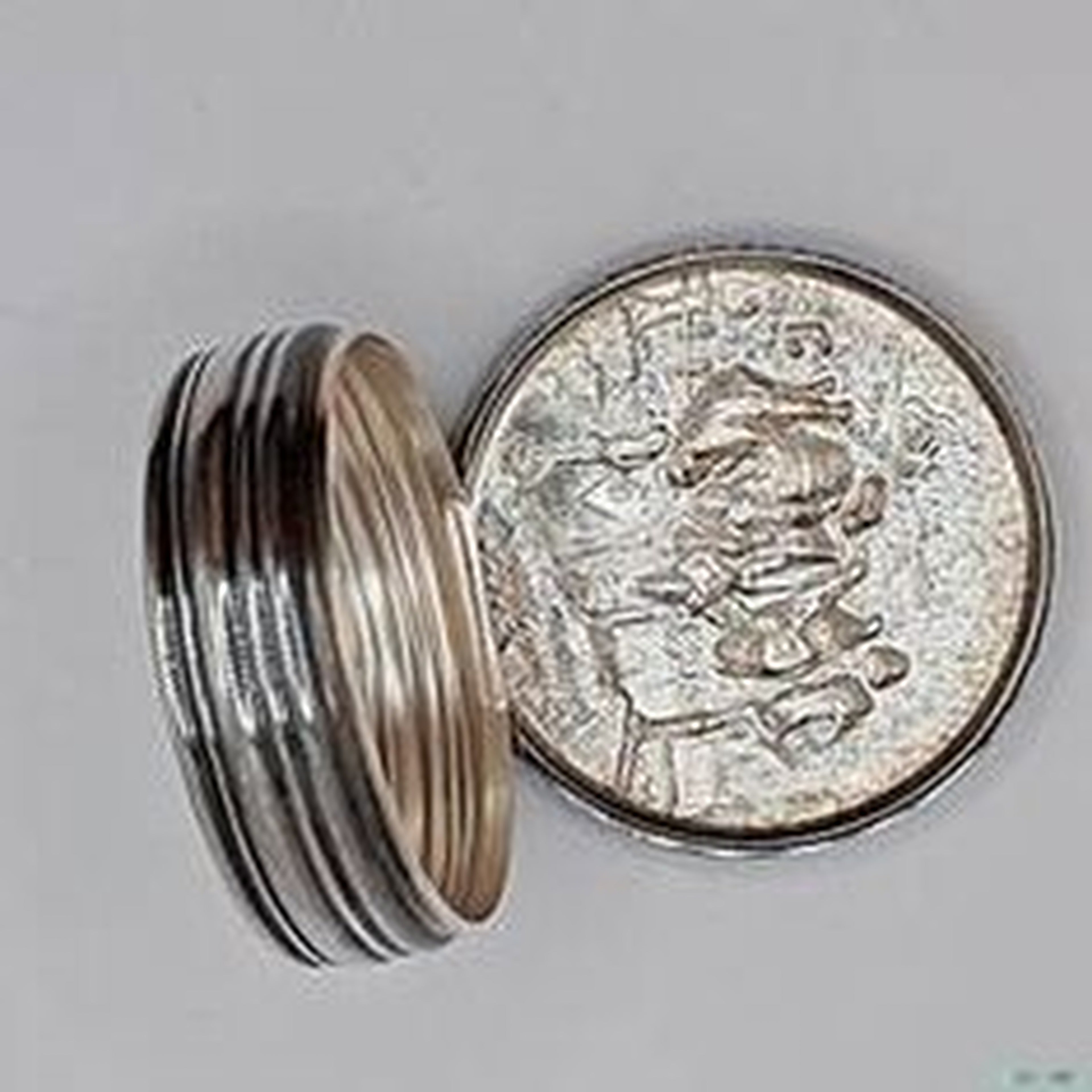 Estate Sterling Silver Repousse Pill Box