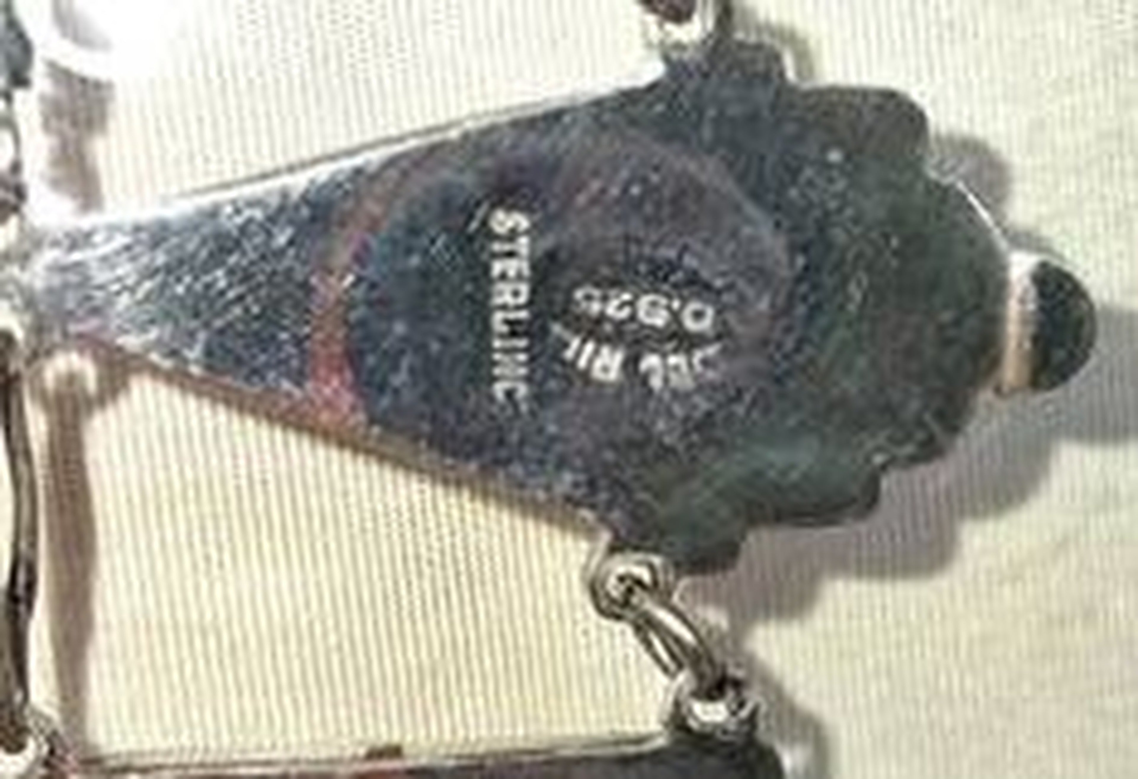 Mexican Abalone & Sterling Necklace and Earrings Set