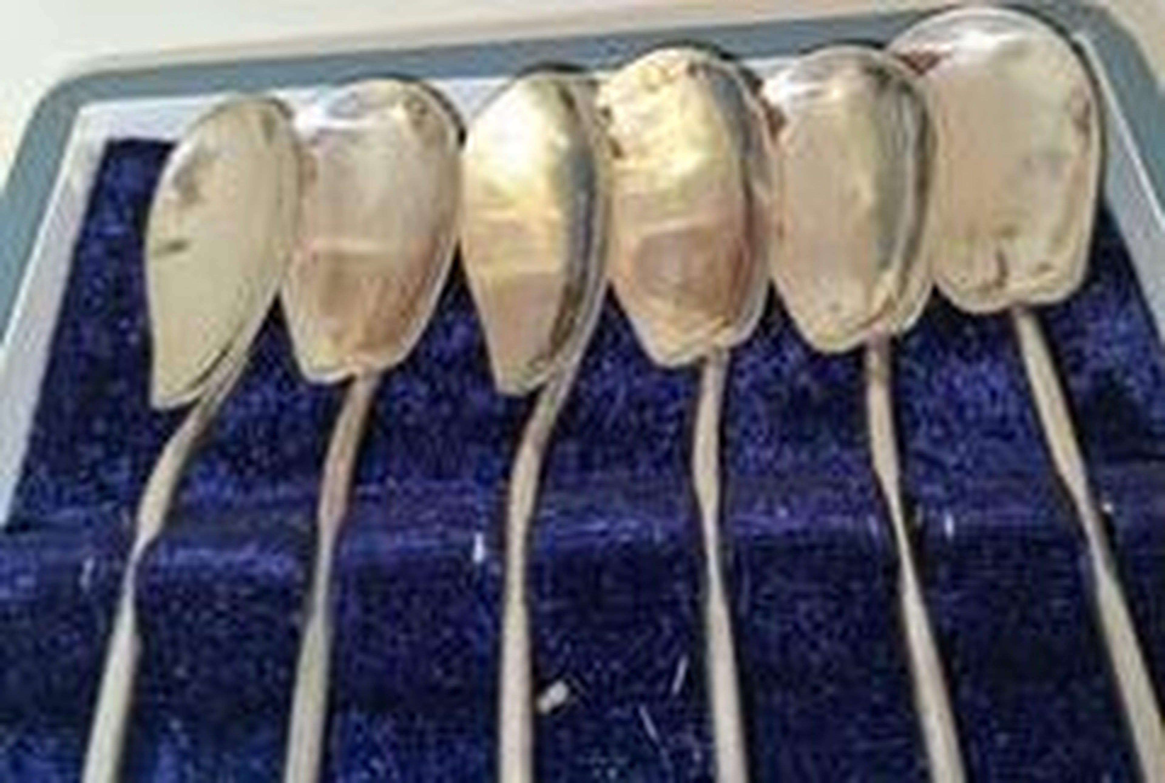 Mid-Century Japanese Sterling Silver Ice Tea Spoons (Set 1)