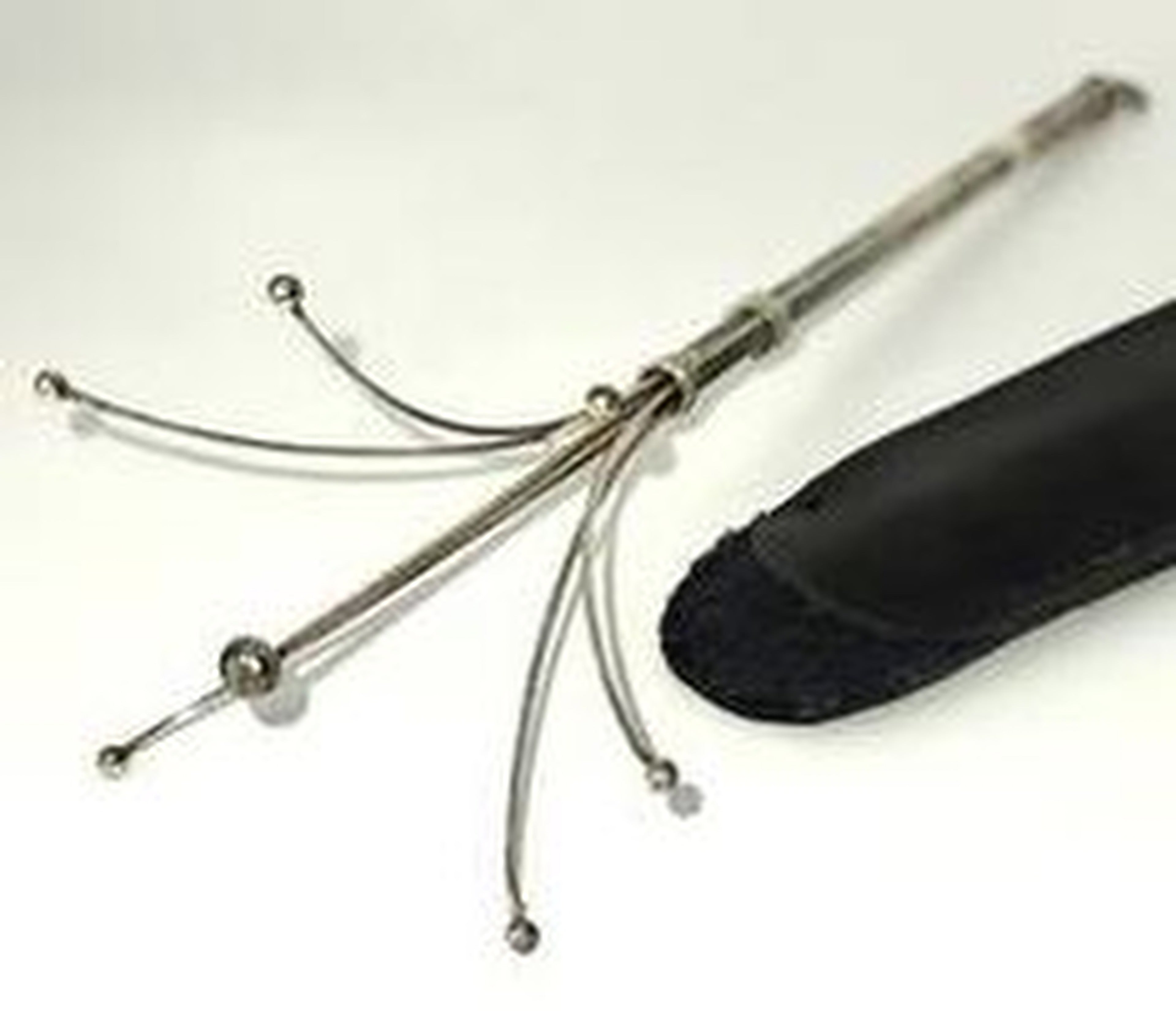 Miniature Sterling Silver Swizzle Stick — Travel Cocktail Accessory