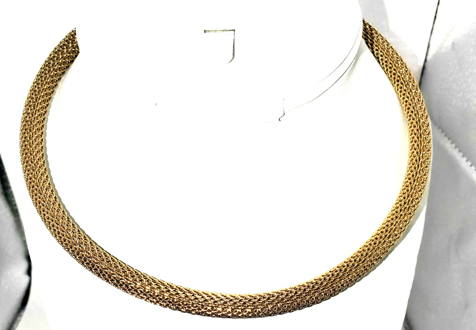 Twisted Wire Gold-Fill Choker — Yurman Style